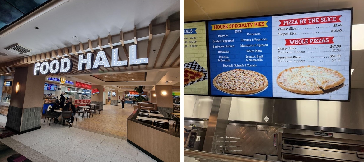 Bonanno's New York Pizzeria - Flamingo Food Court Menu